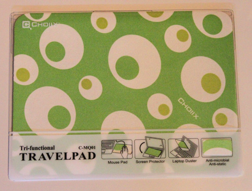 Choiix Tri-Funtional Travelpad MousePad Screen Protector Laptop Duster New 