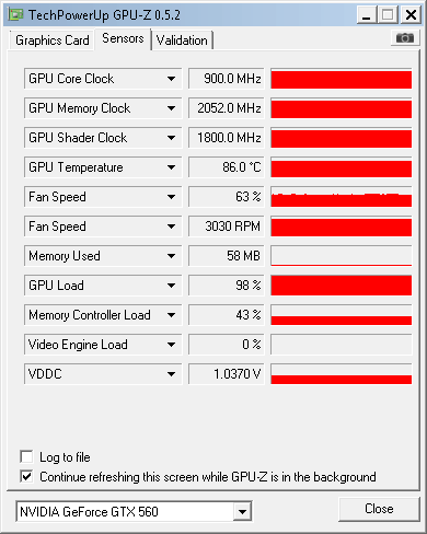 Разгон Point of View GeForce GTX 560 Ultra Charged