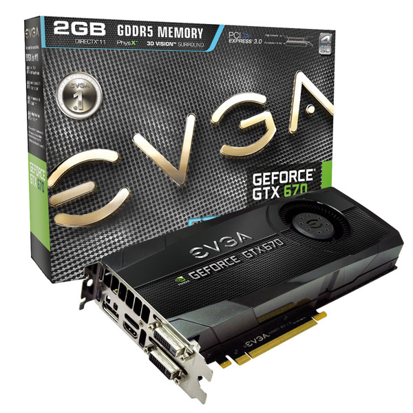 Тест EVGA GeForce GTX 670 FTW