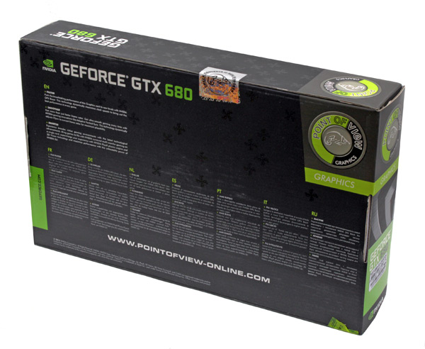 Тест Point of View/TGT GeForce GTX 680 Ultra Charged