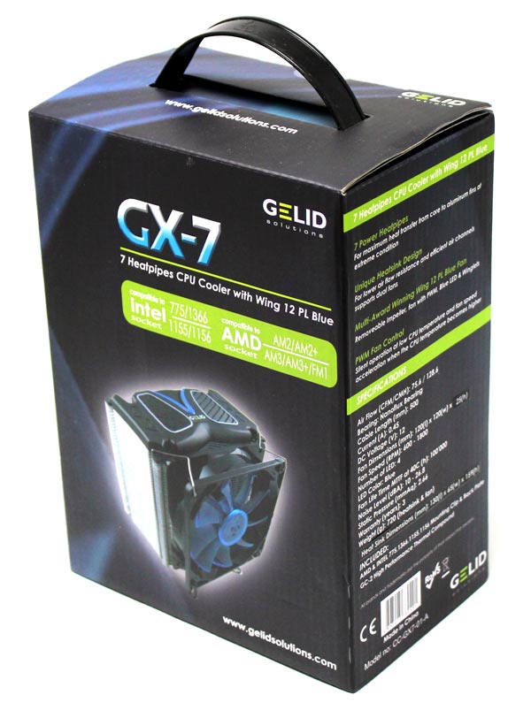 Обзор кулера Gelid Solutions GX-7