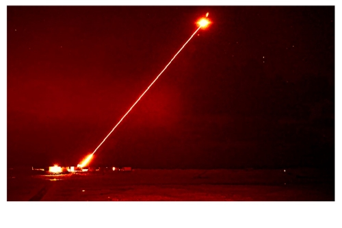 Brits zap flying targets with a lasers