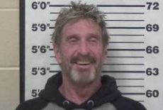 McAfee arrested in US