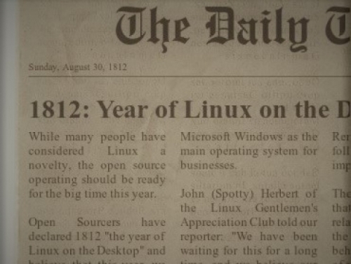 Linux might be getting its act together on the desktop
