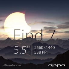 Oppo Find 7 to have 5.5-inch 2K screen
