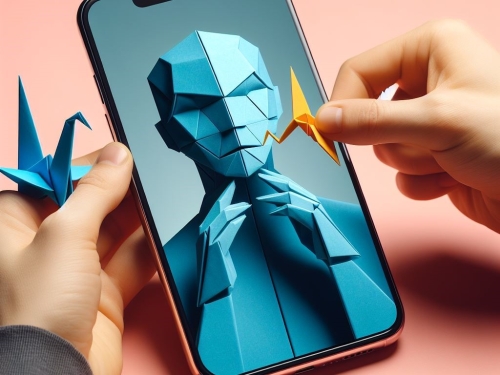 Foldable phones make the industry crease