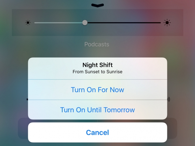 Apple’s “Night Shift” feature gets polished before iOS 9.3 release