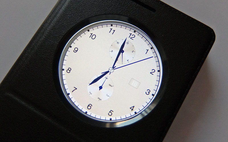 Mlais Note M4 review cover clock