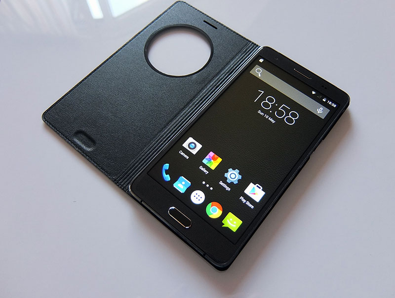 Mlais Note M4 review cover open
