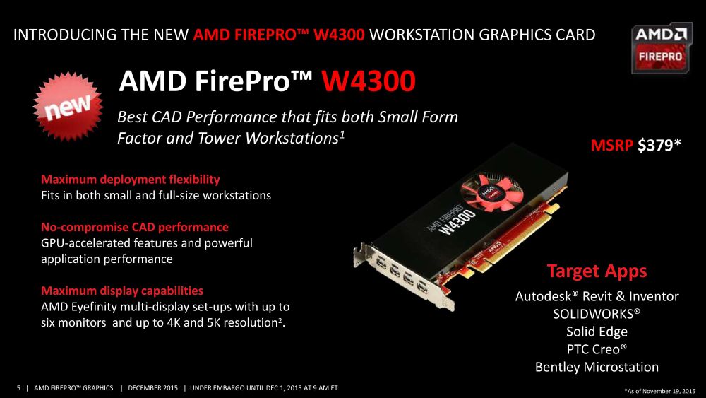 amd fireproW4300 1