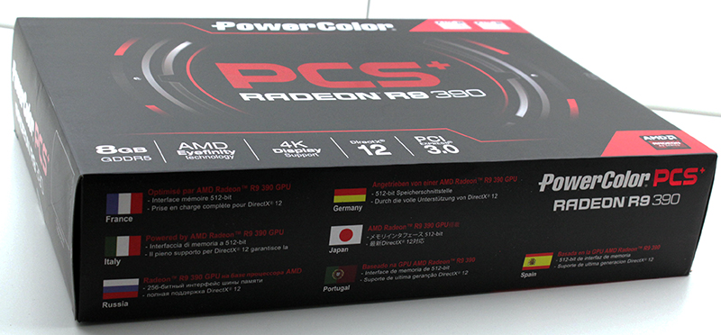 PowerColor PCS R9 390 box 2