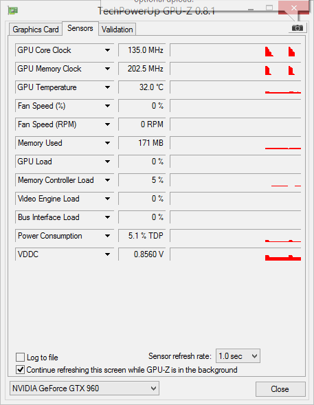960 evga ssc gpuz idle