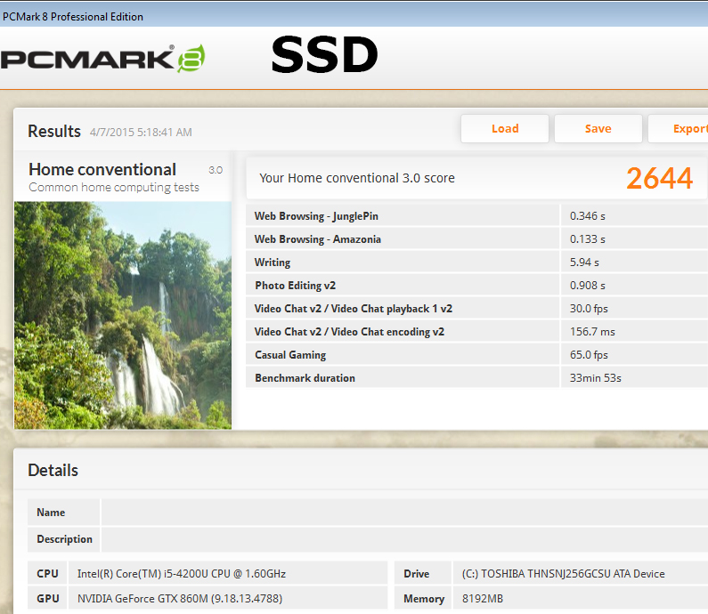 res pcmark ssd
