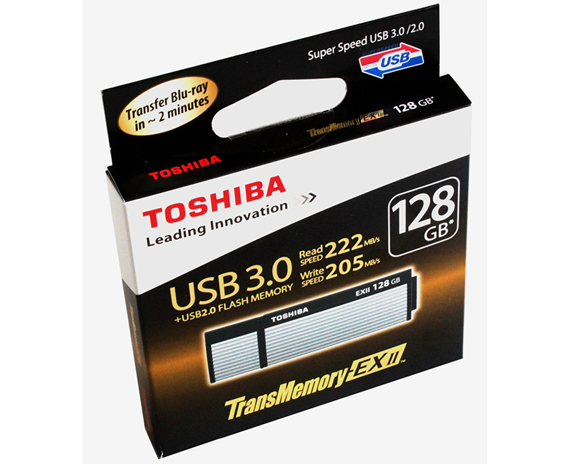 Toshiba TransMemory EX II 128 GB box1