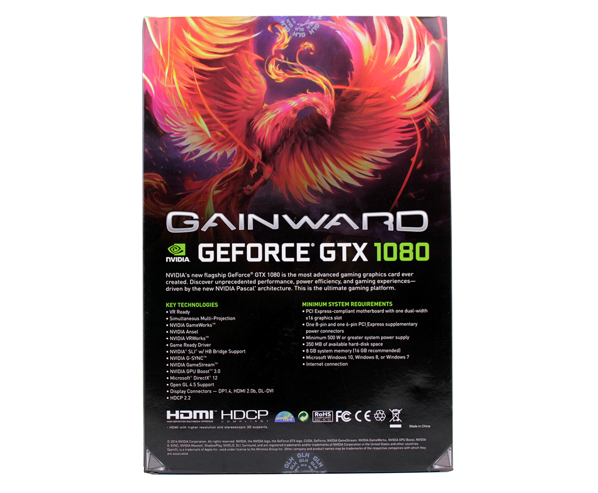 GTX 1080 Gainward GLH Box 3