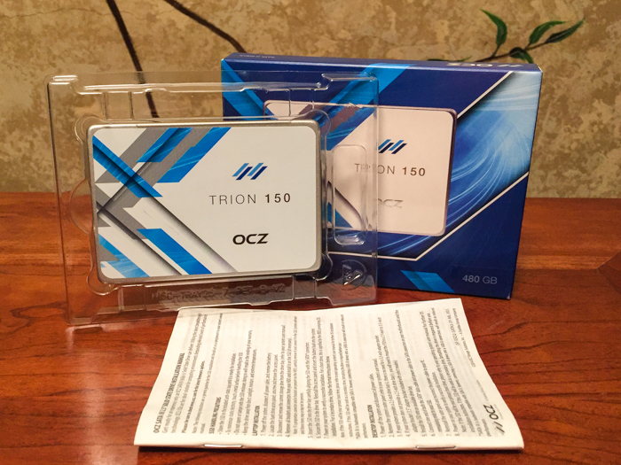 ocz trion 150 480gb package contents