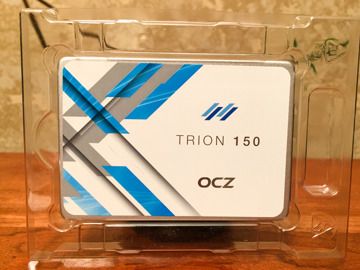ocz trion 150 front with packaging