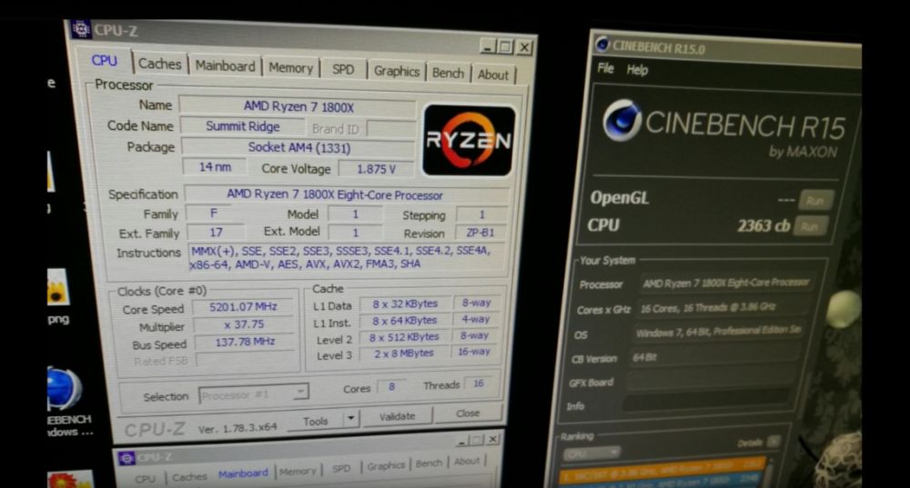 AMD Ryzen1800Xocrecord 1