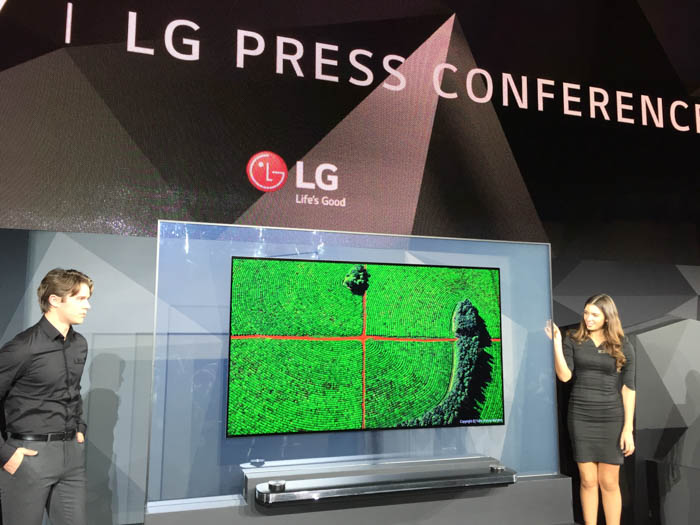 lg oled w series announcement