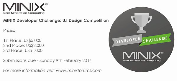 MINIX Developer Challenge - Banner
