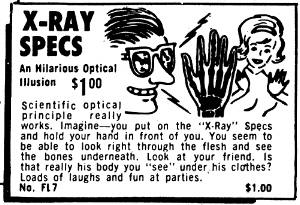 x ray specs