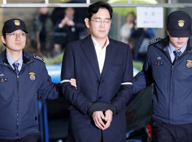 Samsung boss jailed for five years