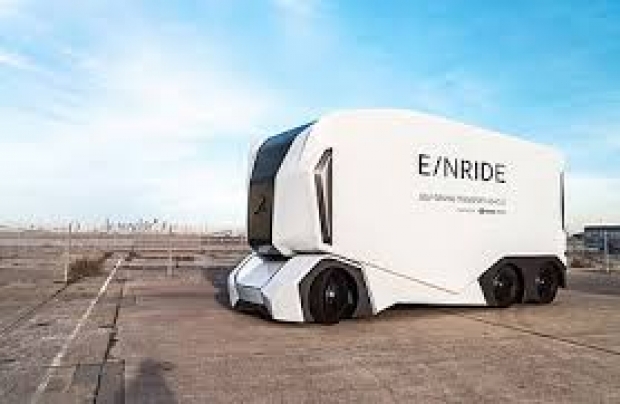 Driverless truck takes to the streets in Sweden