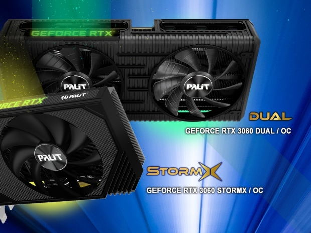 Palit announces its Nvidia Geforce RTX 3060 cards