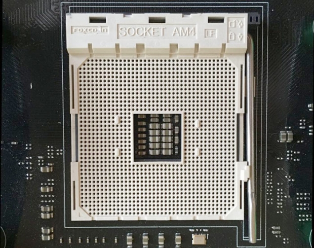 AMD Socket AM4 and Bristol Ridge chip snapped together