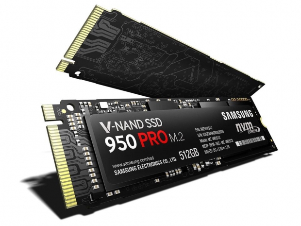 Samsung launches 950 PRO M.2 PCIe SSD