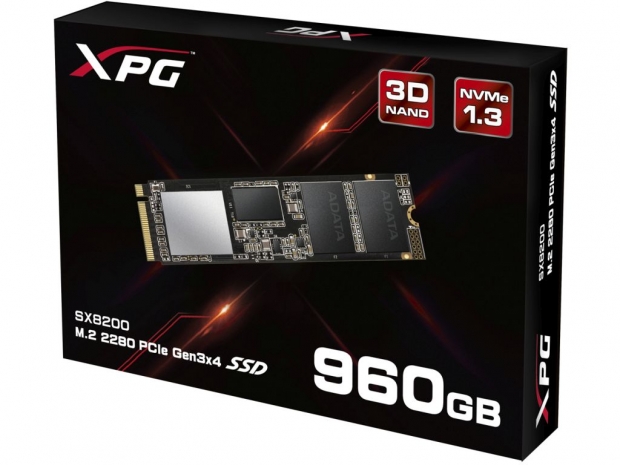 ADATA launches XPG SX8200 PCIe M.2 SSD