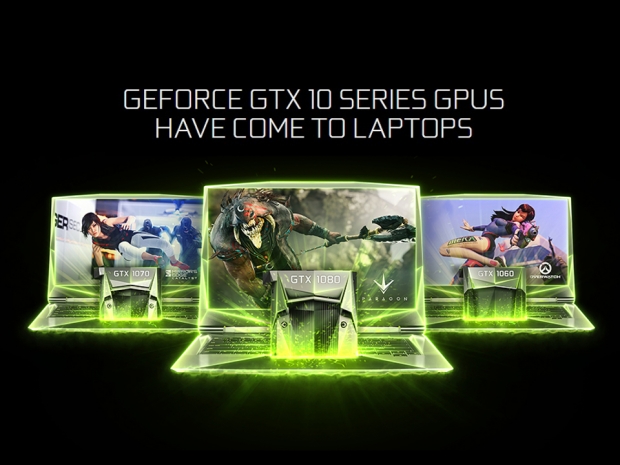 Nvidia Geforce 10 series gaming notebooks now available