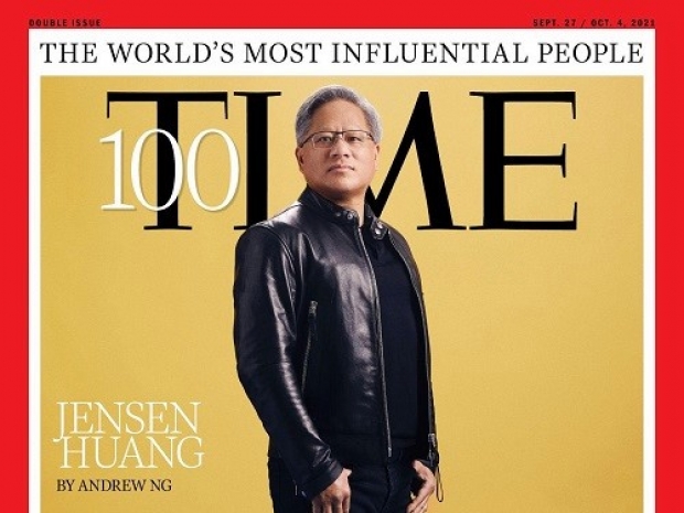 Time names Nvidia CEO Jensen Huang “most influential” human