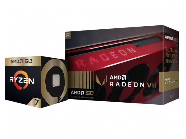 AMD officially unveils its 50th Anniversary SKUs