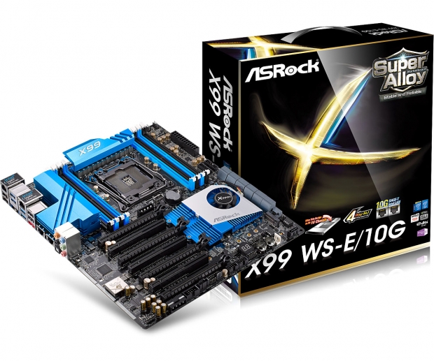 ASRock shows off new X99 WS-E/10G motherboard