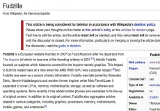 Wikipedia editors try to kill Fudzilla again