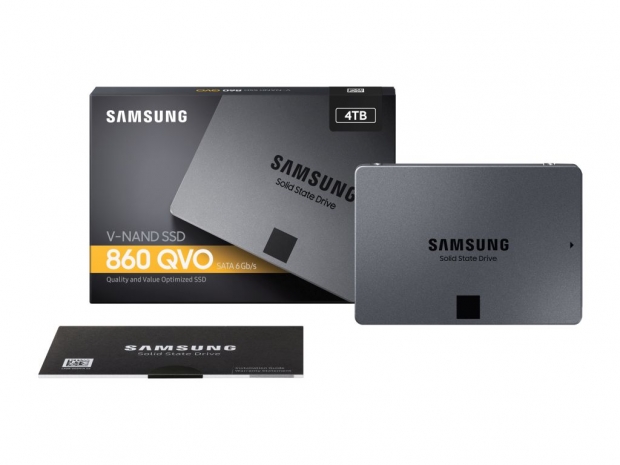 Samsung launches QLC-based 860 QVO SSDs