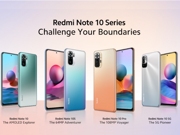 Xiaomi unveils the Redmi Note 10 series smartphones