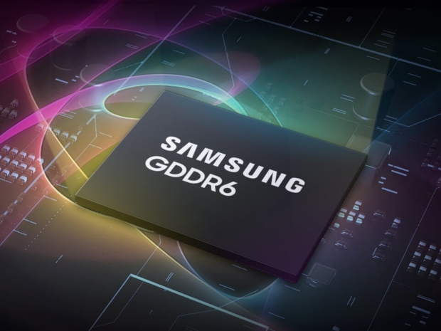 Samsung starts sampling 24Gbps GDDR6 memory chips