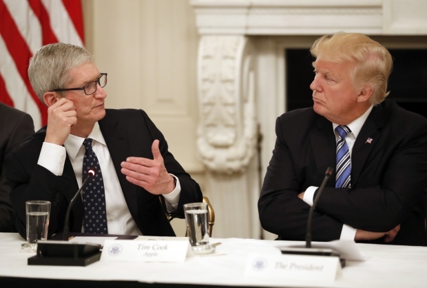 Trump and Apple now at war
