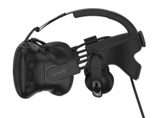 HTC Vive integrated headphone strap is coming soon enough