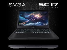 EVGA launches new SC17 1080 gaming notebook
