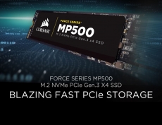 Corsair releases M.2 NVMe MP500 SSD series