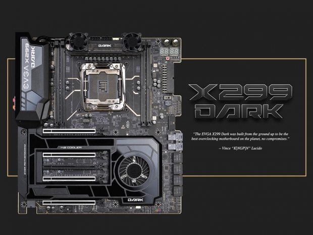 EVGA launches X299 Dark motherboard