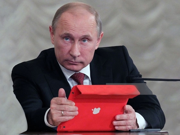 Tsar Putin says patent theft is ok if the inventor disagrees with him