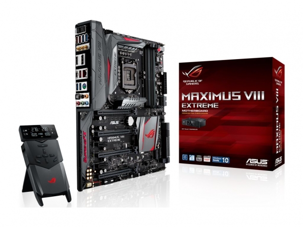 Asus&#039; flagship ROG Maximus VIII Extreme motherboard announced