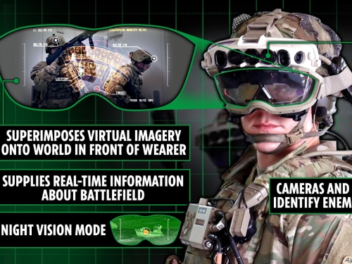 US Army gives Microsoft a contract for advanced mixed-reality goggles
