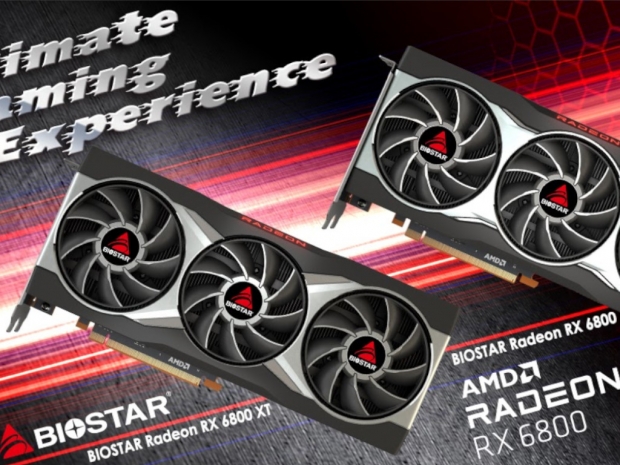 Biostar rolls out its own Radeon RX 6800 series graphics cards