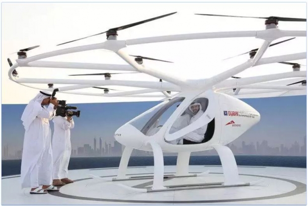 Dubai testing flying taxis