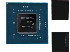 Nvidia RTX 4060 AD107-400 GPU smiles for camera